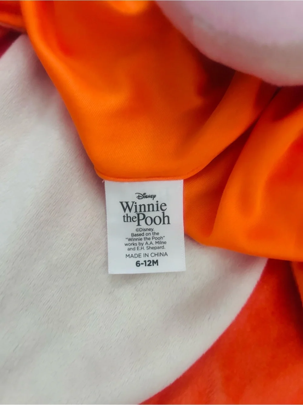 plush Winnie the Pooh Toddler Deluxe Tigger Costume